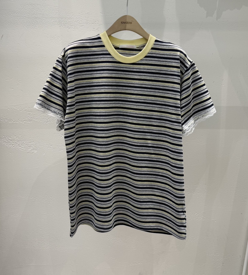 LOVABLE韓國代購女士新款人氣職業真品推薦時尚26春夏T恤LOVABLET恤圖色3