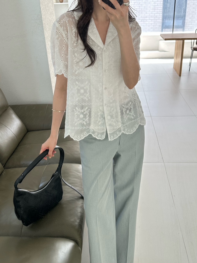 2ND GATE東大門代購女裝新品人氣推薦休閑熱賣襯衫蕾絲衫2ND GATE襯衫/蕾絲衫