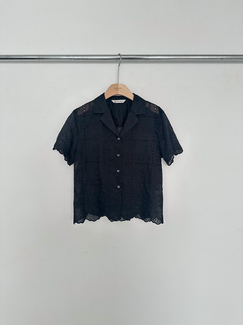 2ND GATE東大門代購女裝新品人氣推薦休閑熱賣襯衫蕾絲衫2ND GATE襯衫/蕾絲衫圖色2