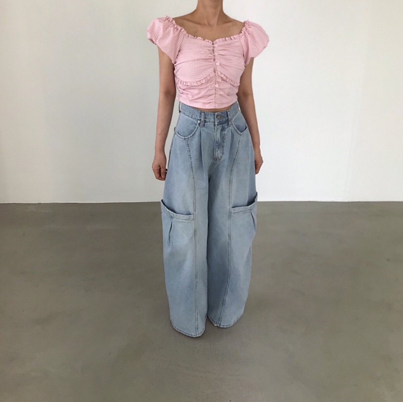 2TWO MOON韓國直郵女裝新款人氣推薦時尚職業襯衫蕾絲衫2TWO MOON襯衫/蕾絲衫