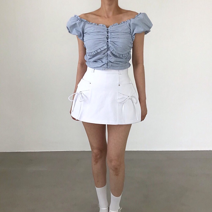 2TWO MOON韓國直郵女裝新款人氣推薦時尚職業襯衫蕾絲衫2TWO MOON襯衫/蕾絲衫