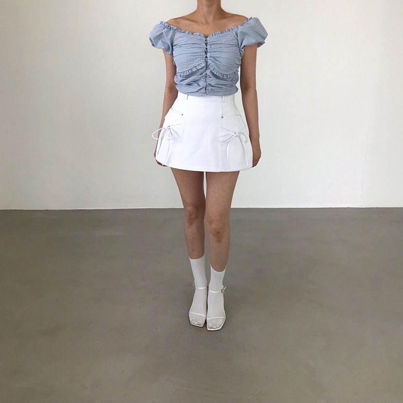 2TWO MOON韓國直郵女裝新款人氣推薦時尚職業襯衫蕾絲衫2TWO MOON襯衫/蕾絲衫