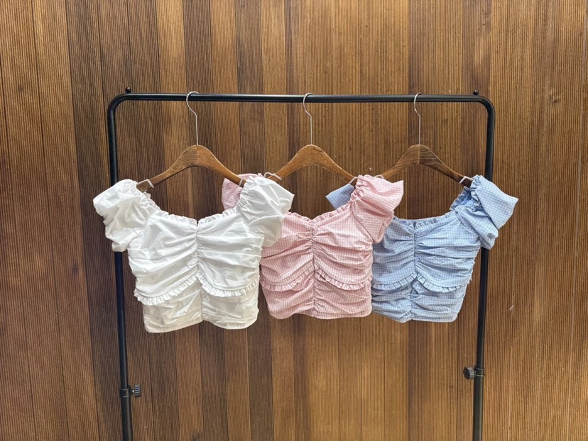 2TWO MOON韓國直郵女裝新款人氣推薦時尚職業襯衫蕾絲衫2TWO MOON襯衫/蕾絲衫