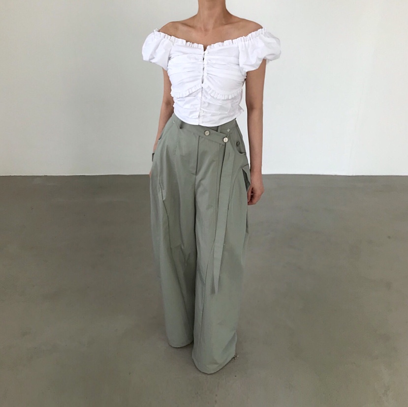 2TWO MOON韓國直郵女裝新款人氣推薦時尚職業襯衫蕾絲衫2TWO MOON襯衫/蕾絲衫圖色2