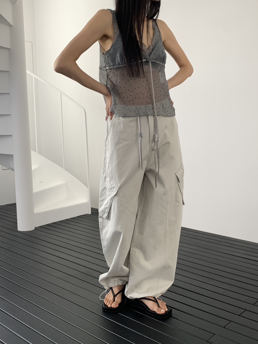 MUSE-P東大門實拍女士新款推薦時尚熱賣職業人氣26春夏休閑褲MUSE-P休閑褲