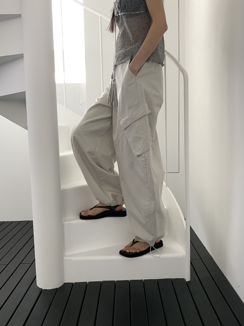 MUSE-P東大門實拍女士新款推薦時尚熱賣職業人氣26春夏休閑褲MUSE-P休閑褲