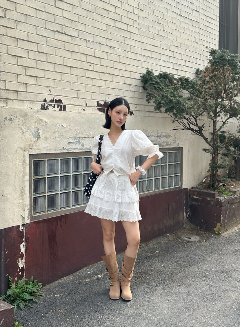 LETAILOR東大門直郵女裝新品休閑真品時尚26春夏襯衫蕾絲衫LETAILOR襯衫/蕾絲衫