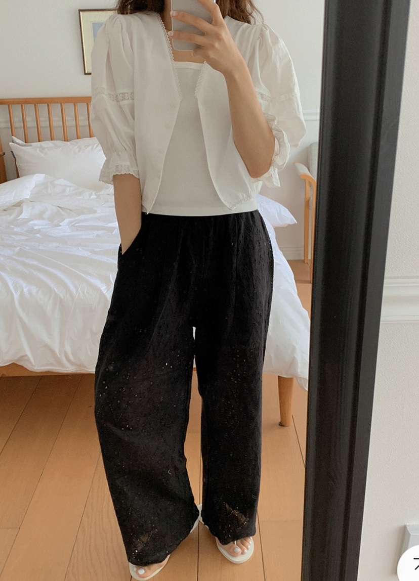 LETAILOR東大門直郵女裝新品休閑真品時尚26春夏襯衫蕾絲衫LETAILOR襯衫/蕾絲衫