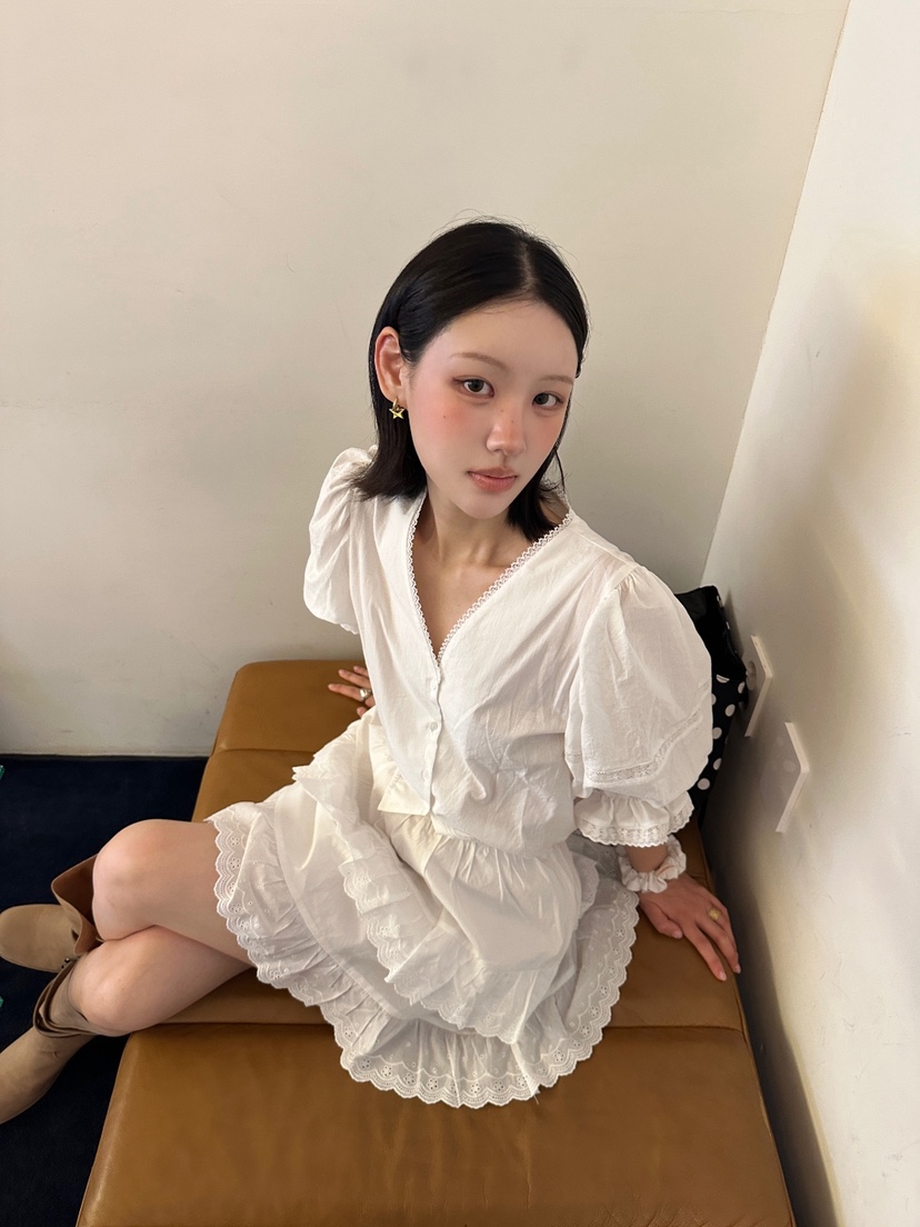 LETAILOR東大門直郵女裝新品休閑真品時尚26春夏襯衫蕾絲衫LETAILOR襯衫/蕾絲衫