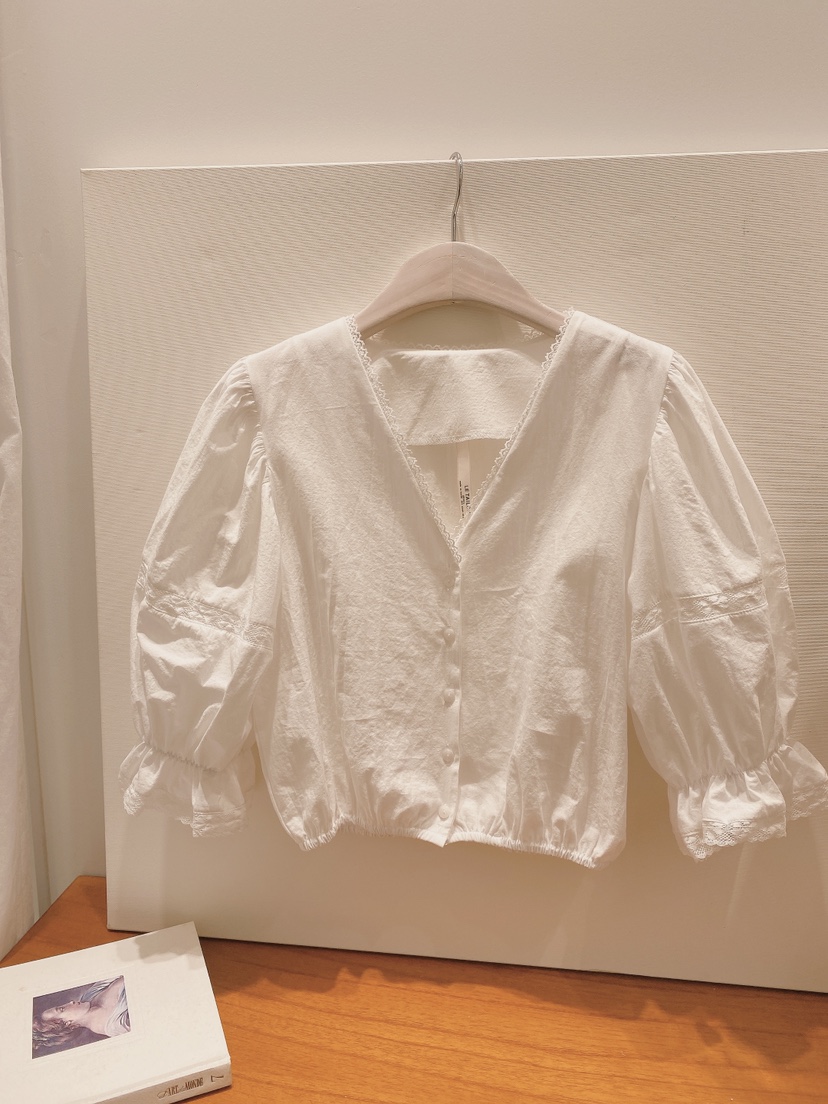 LETAILOR東大門直郵女裝新品休閑真品時尚26春夏襯衫蕾絲衫LETAILOR襯衫/蕾絲衫