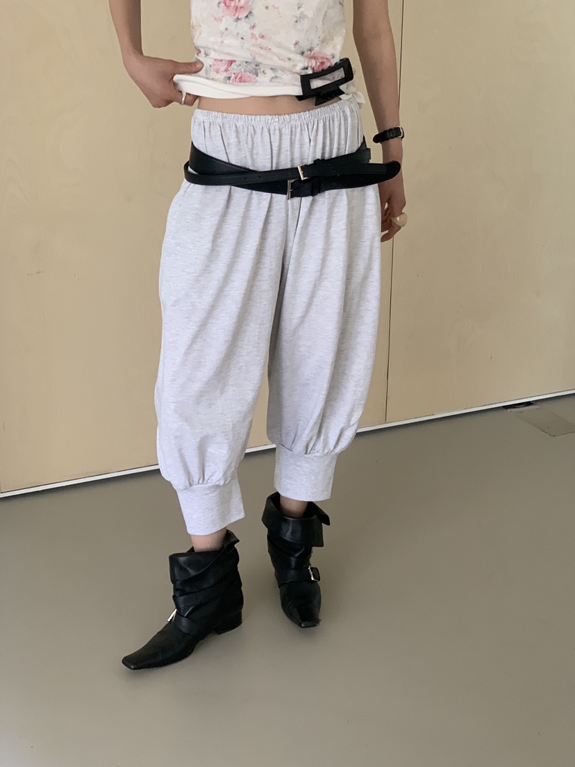 VAARA韓國代購女裝新品人氣真品熱賣推薦時尚休閑褲不含腰帶VAARA休閑褲