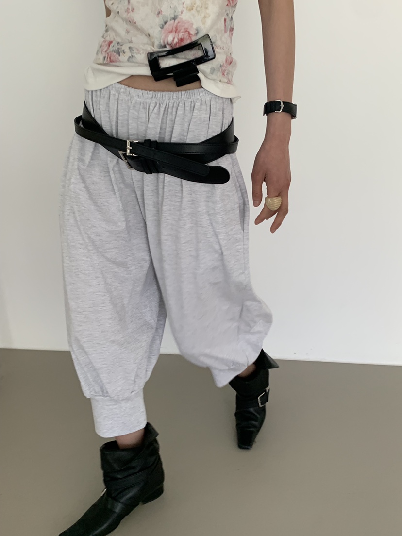 VAARA韓國代購女裝新品人氣真品熱賣推薦時尚休閑褲不含腰帶VAARA休閑褲