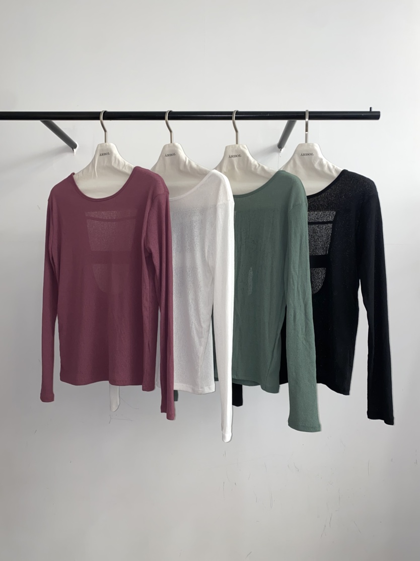 ARBOL東大門代購女裝新款26春夏推薦真品時尚人氣長袖T恤ARBOL長袖T恤