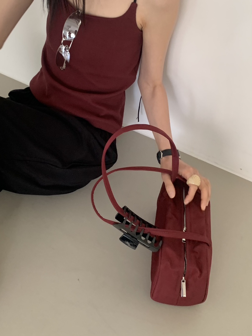 VAARA東大門代購女士新品時尚26春夏真品休閑單肩斜跨包尼龍VAARA單肩/斜跨包