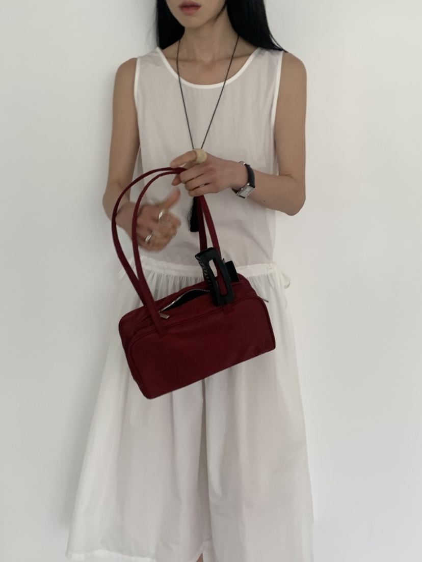 VAARA東大門代購女士新品時尚26春夏真品休閑單肩斜跨包尼龍VAARA單肩/斜跨包