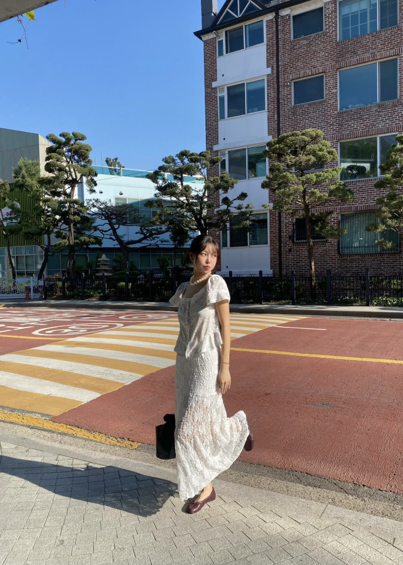 OUPPT東大門實拍女裝新款時尚休閑熱賣26春夏真品推薦長裙OUPPT長裙