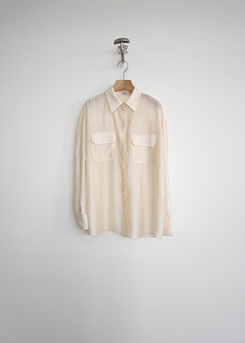 OP PER東大門實拍女裝新款推薦人氣時尚熱賣休閑襯衫蕾絲衫OPPER-simplebeige襯衫/蕾絲衫圖色1