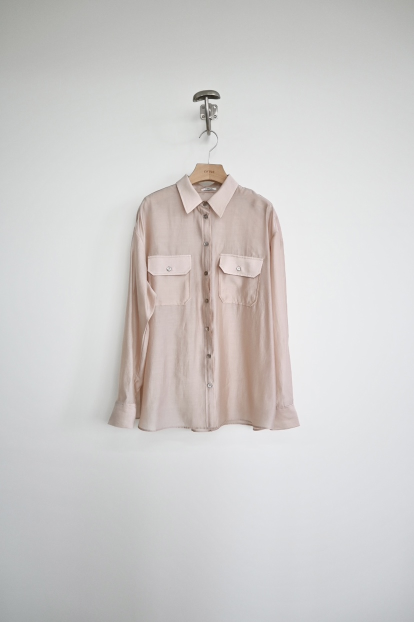 OP PER東大門實拍女裝新款推薦人氣時尚熱賣休閑襯衫蕾絲衫OPPER-simplebeige襯衫/蕾絲衫圖色3