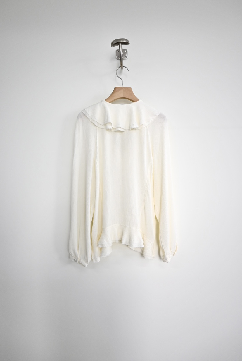 OP PER東大門代購女士新款推薦休閑26春夏真品襯衫蕾絲衫OPPER-simplebeige襯衫/蕾絲衫