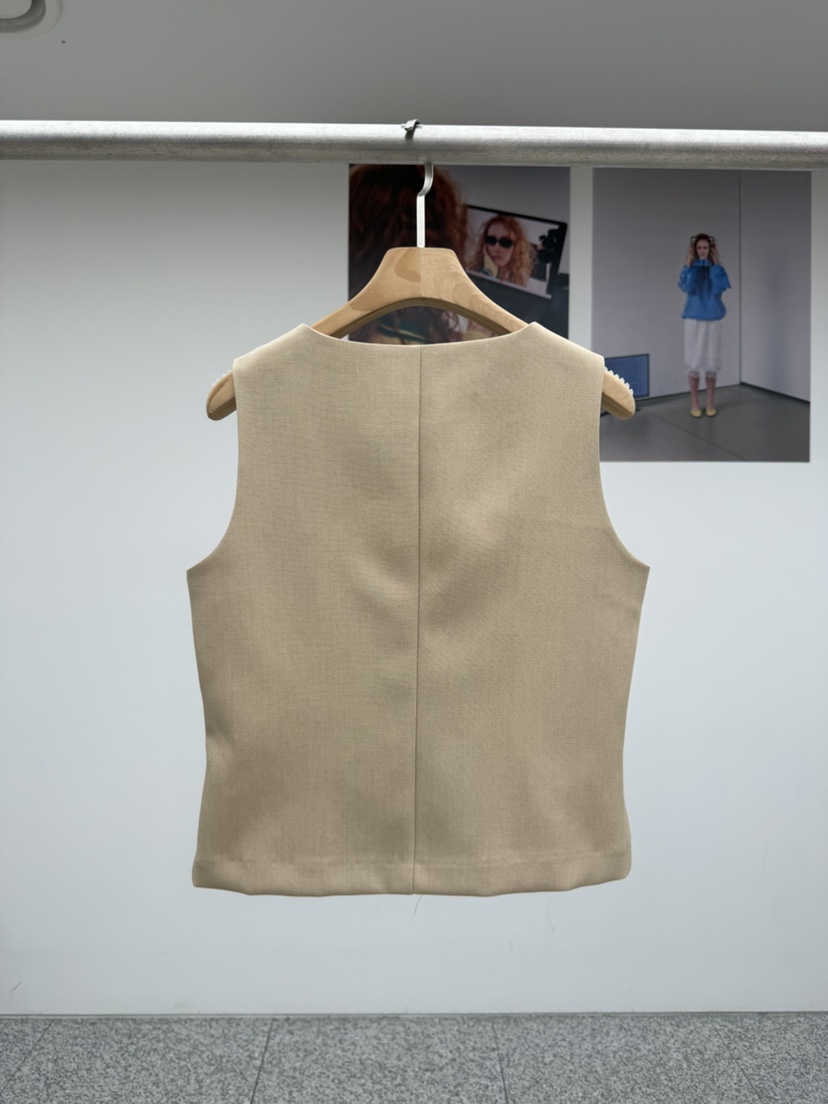 MADE-P韓國代購女士新款真品推薦職業人氣熱賣26春夏馬甲MADE-P馬甲