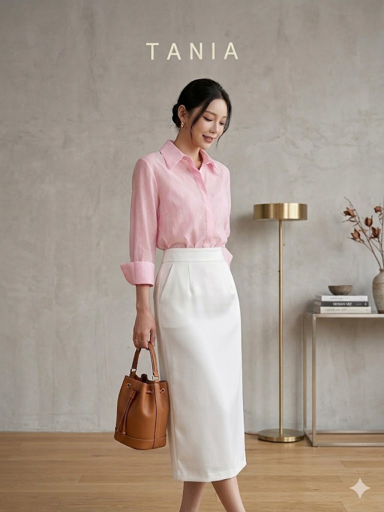 TANIA東大門實拍女士新款熱賣真品26春夏推薦人氣襯衫蕾絲衫TANIA襯衫/蕾絲衫