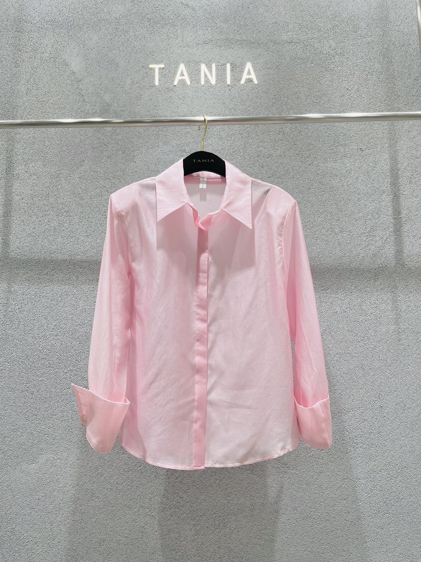 TANIA東大門實拍女士新款熱賣真品26春夏推薦人氣襯衫蕾絲衫TANIA襯衫/蕾絲衫圖色2