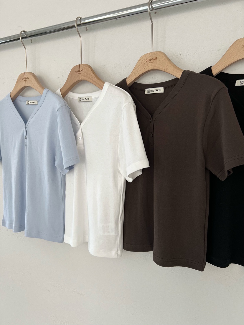 2ND GATE韓國代購女裝新品時尚人氣推薦26春夏休閑真品T恤2ND GATET恤
