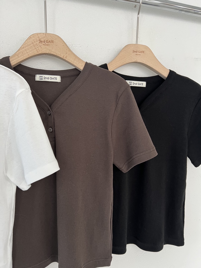 2ND GATE韓國代購女裝新品時尚人氣推薦26春夏休閑真品T恤2ND GATET恤