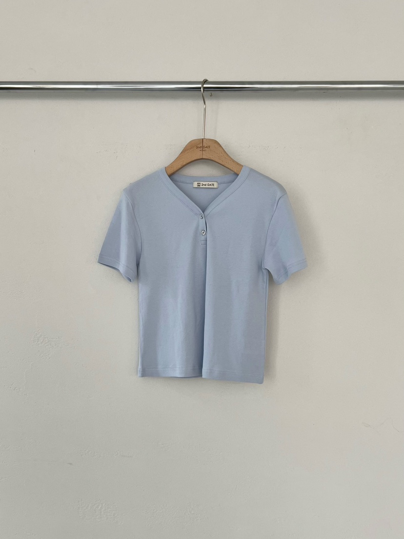 2ND GATE韓國代購女裝新品時尚人氣推薦26春夏休閑真品T恤2ND GATET恤圖色1