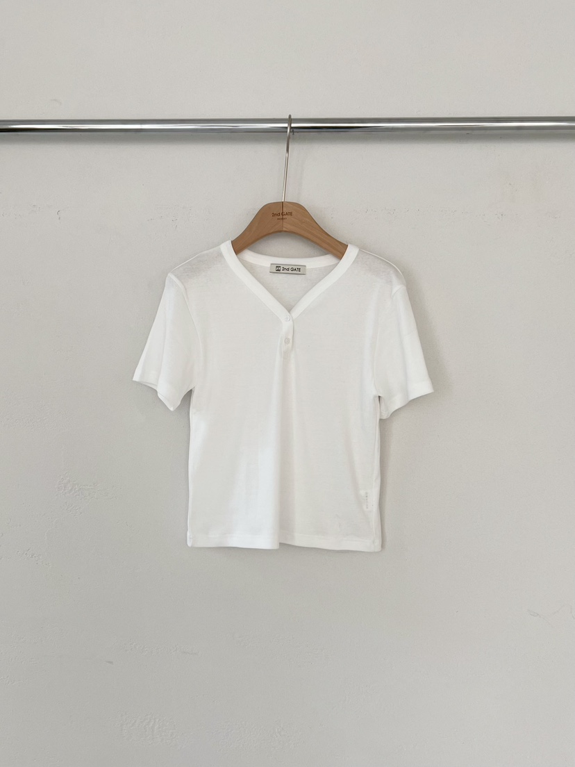 2ND GATE韓國代購女裝新品時尚人氣推薦26春夏休閑真品T恤2ND GATET恤圖色2