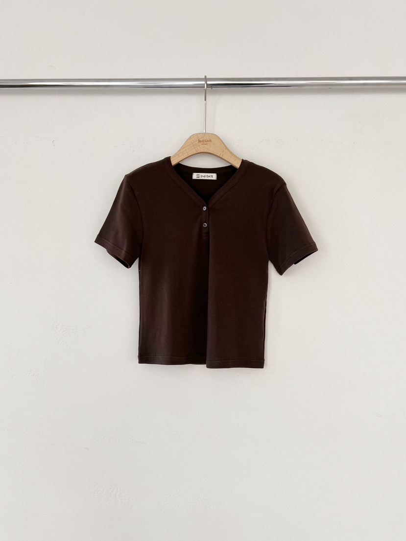 2ND GATE韓國代購女裝新品時尚人氣推薦26春夏休閑真品T恤2ND GATET恤圖色3