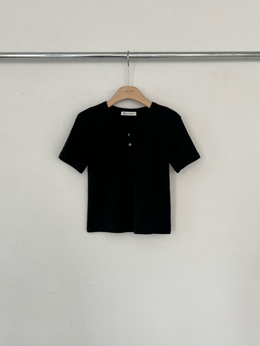 2ND GATE韓國代購女裝新品時尚人氣推薦26春夏休閑真品T恤2ND GATET恤圖色4