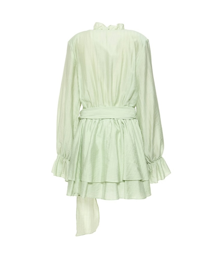 TANIA東大門直郵女裝新品時尚休閑人氣26春夏連衣裙荷葉邊TANIA連衣裙