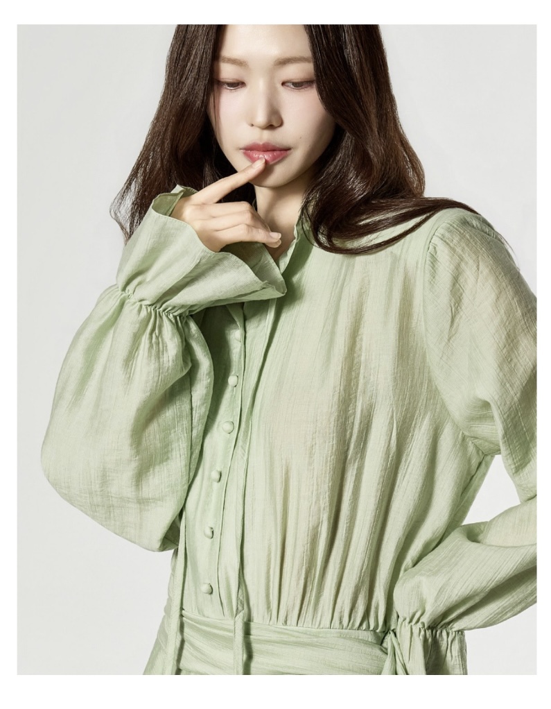 TANIA東大門直郵女裝新品時尚休閑人氣26春夏連衣裙荷葉邊TANIA連衣裙