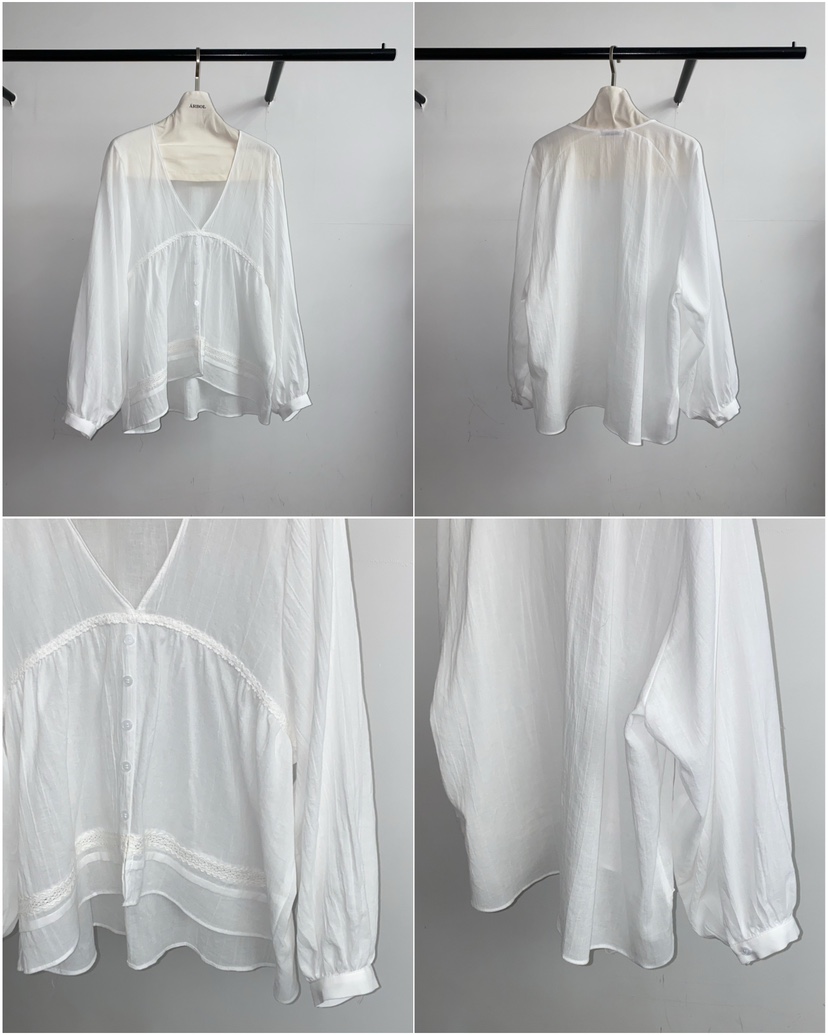 ARBOL韓國代購女裝新款職業時尚26春夏熱賣推薦襯衫蕾絲衫ARBOL襯衫/蕾絲衫