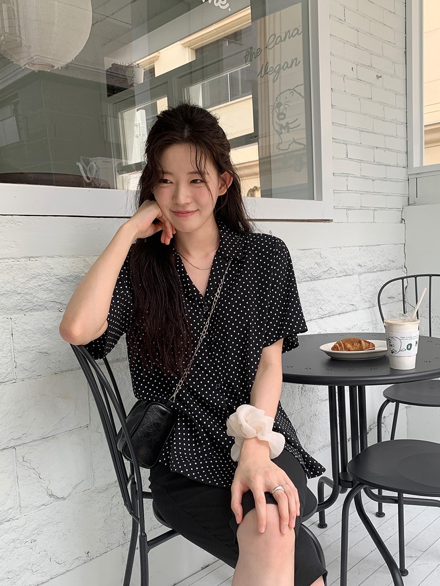 LETAILOR東大門實拍女裝新品人氣職業時尚休閑襯衫蕾絲衫LETAILOR襯衫/蕾絲衫圖色1