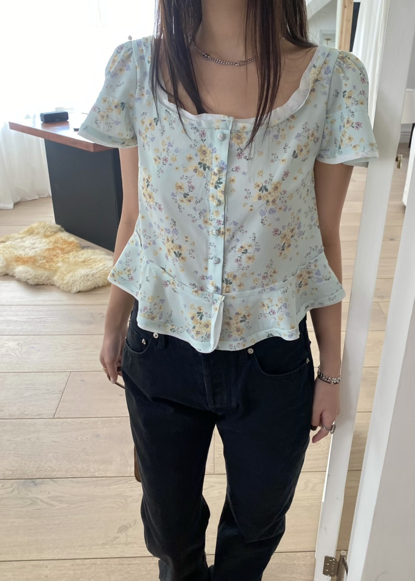 OUPPT東大門代購女裝新款推薦人氣熱賣時尚職業襯衫蕾絲衫OUPPT襯衫/蕾絲衫