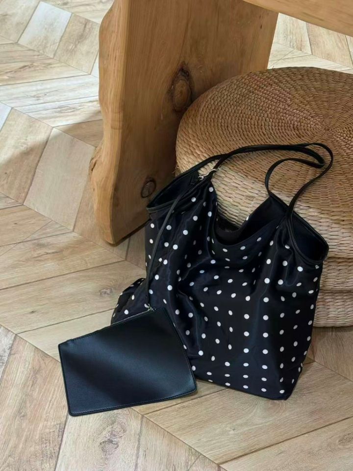 TROUVAILLE東大門代購女士新品職業人氣26春夏單肩斜跨包緞面TROUVAILLE單肩/斜跨包圖色2