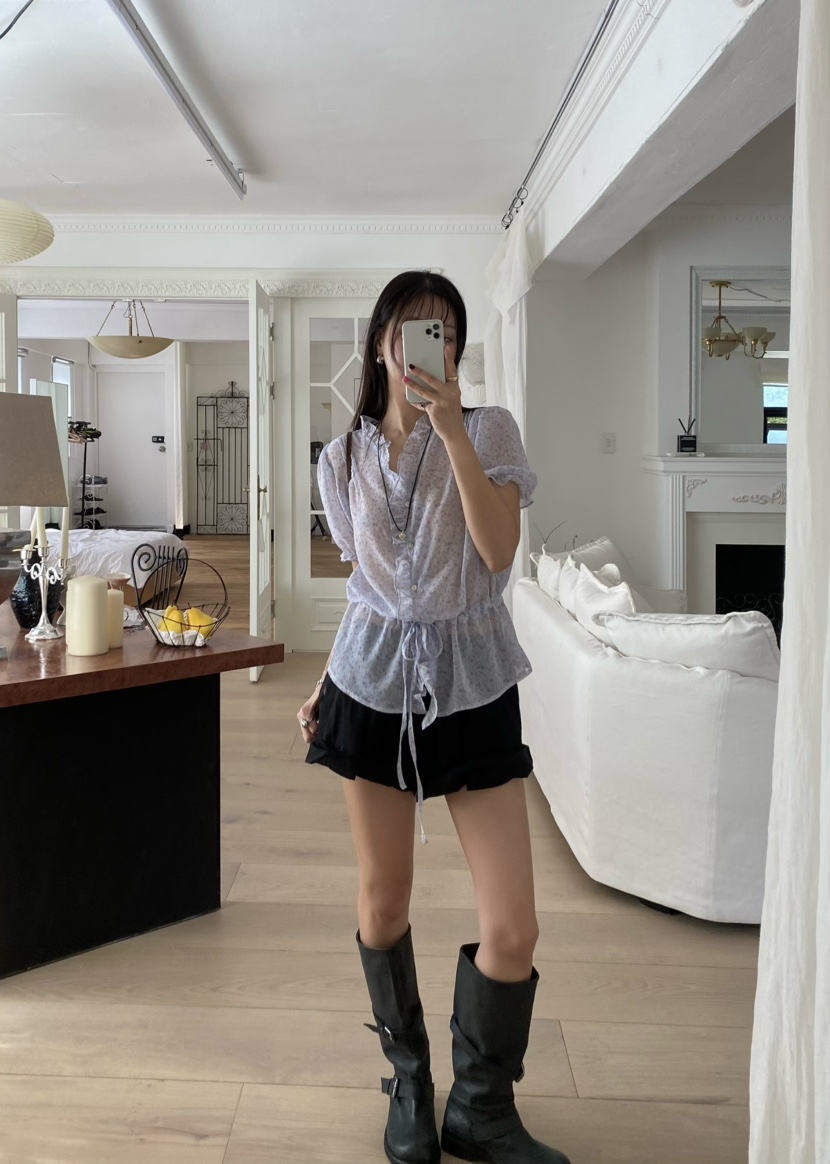 OUPPT東大門直郵女士新品真品推薦人氣26春夏休閑襯衫蕾絲衫OUPPT襯衫/蕾絲衫