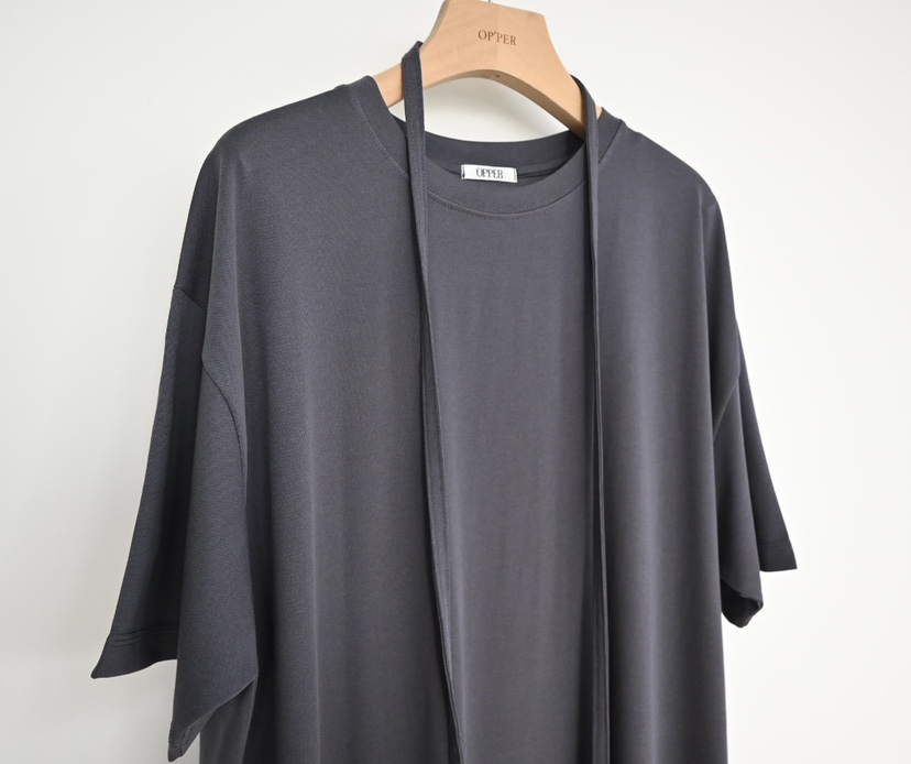 OP PER東大門直郵女士新品職業人氣26春夏時尚連衣裙含腰繩OPPER-simplebeige連衣裙