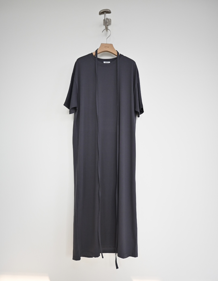 OP PER東大門直郵女士新品職業人氣26春夏時尚連衣裙含腰繩OPPER-simplebeige連衣裙