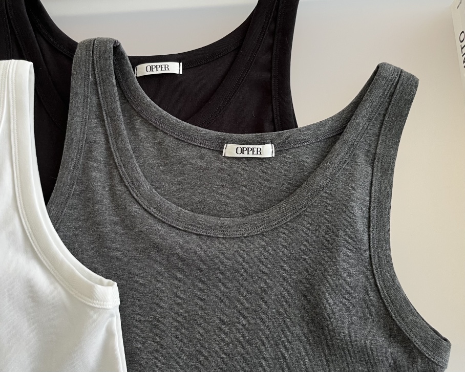 OP PER韓國代購女士新品熱賣真品休閑職業時尚吊帶背心真絲OPPER-simplebeige吊帶/背心