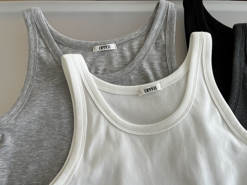 OP PER韓國代購女士新品熱賣真品休閑職業時尚吊帶背心真絲OPPER-simplebeige吊帶/背心