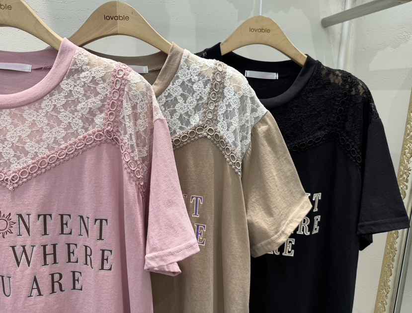 LOVABLE東大門代購女裝新款休閑真品26春夏人氣熱賣推薦T恤LOVABLET恤