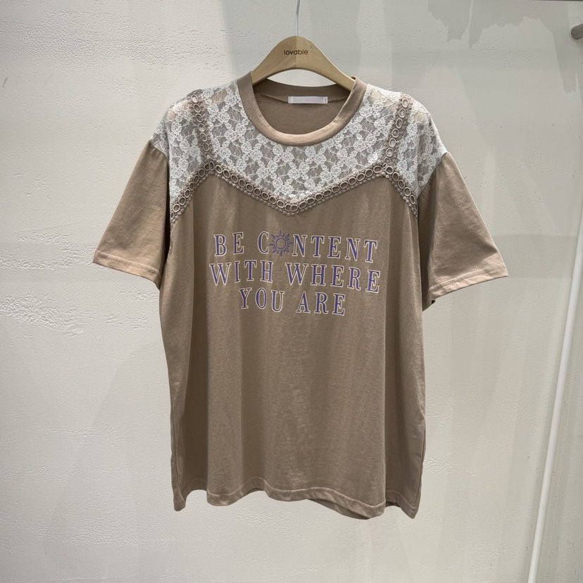 LOVABLE東大門代購女裝新款休閑真品26春夏人氣熱賣推薦T恤LOVABLET恤圖色2