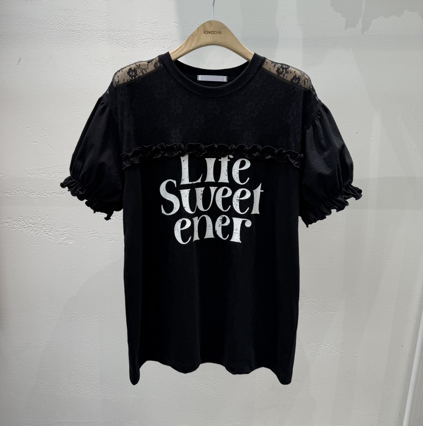 LOVABLE東大門代購女士新款推薦人氣熱賣休閑時尚26春夏T恤LOVABLET恤圖色3