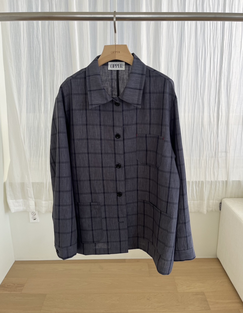 OP PER韓國直郵女士新款26春夏人氣休閑職業推薦時尚夾克OPPER-simplebeige夾克