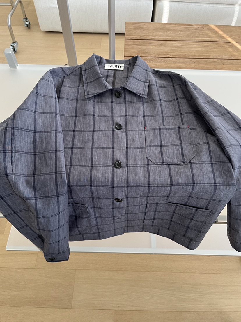 OP PER韓國直郵女士新款26春夏人氣休閑職業推薦時尚夾克OPPER-simplebeige夾克