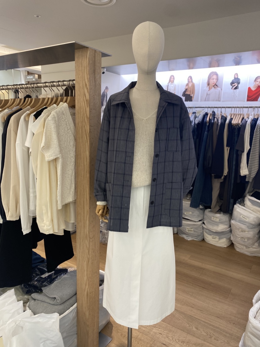 OP PER韓國直郵女士新款26春夏人氣休閑職業推薦時尚夾克OPPER-simplebeige夾克