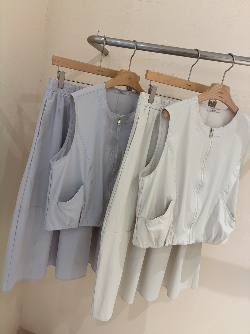 MUSE-P東大門代購女士新款熱賣26春夏休閑時尚推薦真品套裝MUSE-P套裝